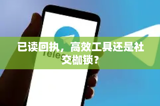 已读回执，高效工具还是社交枷锁？-第1张图片-TG官方版-支持端对端加密、云端同步和多设备登录