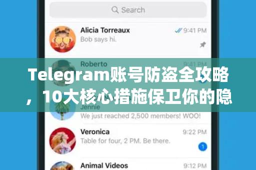 Telegram账号防盗全攻略，10大核心措施保卫你的隐私安全